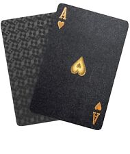 Diamond Waterproof Black Playing Cards Poker Cards HD Deck of Cards ⭐⭐⭐⭐⭐ picture