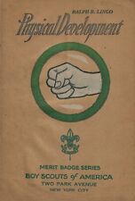 Physical Development Merit Badge Pamphlet - 1931 March Printing picture