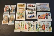 1924-1955 Mixed Non-Sports Trading Card Lot of 26 w/ Animals, Cars, Leaders +++ picture