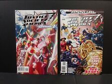 JSA Annual #1, #2 (X2) LOT (Giffen/Sturges/Ramos) DC 2008-2010 picture