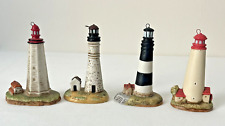 Vintage Geo Z Lefton Lighthouses Ornaments 1994-1997 Collection of 4 picture
