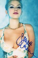 💗 Lot Of  4 Superstar Scarlett Johansson Autograph Reprint Photos 4x6 💗 picture