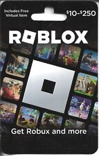 ROBLOX GIFT CARD - WITH NO $ VALUE ON CARD picture