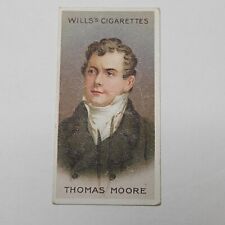 1910s Cigarette trade card Thomas Moore W D & H O Wills Tobacco Company London picture
