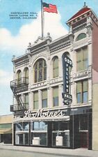 Denver CO Colorado, Oddfellows Hall Union Lodge No. 1, Vintage Postcard picture