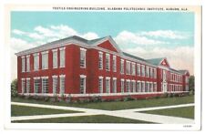 Auburn Alabama c1920's Textile Engineering Hall, Alabama Polytechnic Institute picture