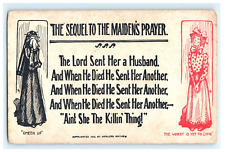 1905 The Sequel To Maidens Prayer Died Husband Dark - To NY picture