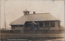 RPPC Postcard Public School Fort Washington PA  picture