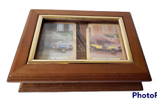VTG Albert E. Price 1984 Playing Cards - 2 Sealed Decks in Wooden Box - Peugeot picture