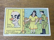 Vintage Madrid Spain Postcard Spanish Cartoon picture
