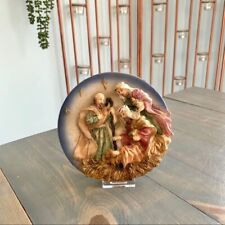 Vintage Prestige Christmas Nativity Plate Home Decor Collectible picture