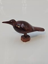 Mid Century Danish Wood Bird Figurine Vintage 3