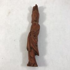 Guanyin Hand Carved Wooden Figurine 4