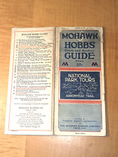 1929 Mohawk Hobbs Grade & Surface Guide National Park Tours  picture