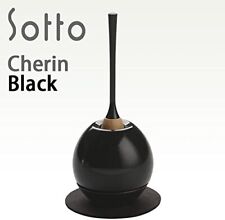 Sotto Buddhist Bell Cherin Orin Black Color 5.5x12.9cm new  picture