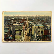 Postcard Pennsylvania Philadelphia PA Downtown Aerial Bird Eye 1910s Unposted picture