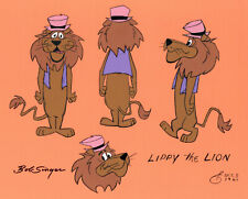 Hanna Barbera:Lippy the Lion Hand Painted Model Cel Signed by Bob Singer  picture