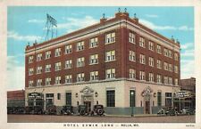 Hotel Edwin Long, Rolla, Missouri MO - c1940 Vintage Postcard picture