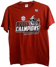 University Of Alabama 2015 SEC Champions T-Shirt Adult M Medium New picture