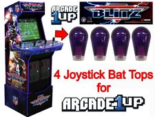 Arcade1up NFL Blitz - 4 Translucent Joystick Bat Tops (Purple) picture