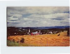 Postcard View at Peacham Vermont Looking Forward Toward White Mountains USA picture