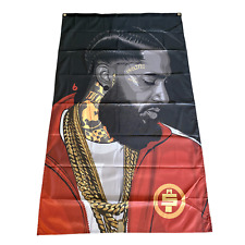 Nipsey Hussle Tribute 3ftx5ft flag banner limited edition single sided  picture