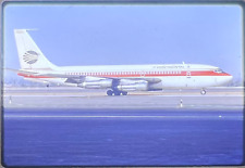 Continental Airlines Boeing 720 N57201 Kodachrome 35mm Slide #A20 DUPE picture