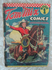 TOM MIX COMICS BOOK #1 (ORIGIN), FR, 1940, RALSTON STRAIGHT SHOOTERS, MEAGHER picture