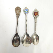 Vintage Silver Souvenir Spoons 1982 Christmas - Charleston - Virginia picture