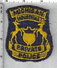 Industrial Private Police  (Michigan)  Uniform Take-Off Shoulder Patch picture