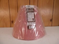 Vintage Classic Empire Lamp Shade 6x10x13” Pink Never Used NOS picture