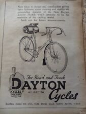Kvc50  Ephemera 1945 advert dayton cycles  picture