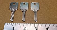 Generic Medeco key uncut key blanks - qty of 3 for 1 price - New picture