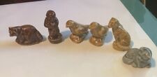 Lot Of 6 Wade Animal Figurines Red Rose Tea picture