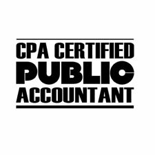 CPA CERTIFIED PUBLIC ACCOUNTANT Car Laptop Wall Sticker c91 picture