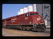 Original Railroad Slide CP Canadian Pacific 8857 ES44AC at Hankinson, ND picture