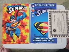 Superman/Doomsday Hunter/Prey Book 1 ,Supeman#78 Signed Breeding/2000/COA (MINT) picture