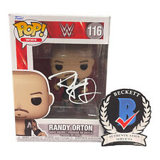 Randy Orton Signed Autograph WWE Funko Pop 116 Beckett BAS The Viper picture