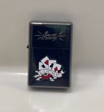 2007 Limited Ed. Sailor Jerry “Lucky” Midnight Chrome Refillable Lighter-New picture