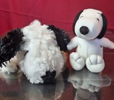 Pair of Very Clean Mixed Snoopy Dolls picture