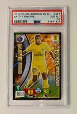 2017 Panini Adrenalyn XL Soccer #527 Kylian Mbappe RC Rookie Card PSA 10 picture