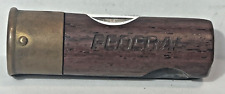 Vintage FEDERAL 12 GA Shotgun Shell POCKET KNIFE  & File Flathead Screwdriver picture