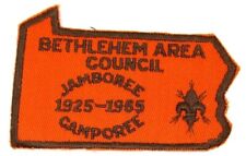 1965 Camporee Bethlehem Area Council Patch Boy Scouts BSA picture