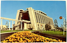 MONORAIL WALT DISNEY WORLD 1974 CONTEMPORARY RESORT AMERICA Postcard picture