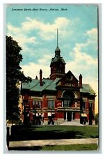 Adrian MI, Lenawee County Court House (Courthouse) c1910 Vintage Postcard picture