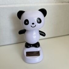 PANDA BEAR Solar Bobblehead Toy WORKS picture