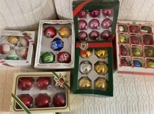 Vintage Lot Of Glass Ornament Christmas Bulbs Germany Canada picture