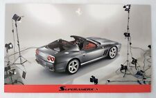 2005 Ferrari Superamerica Sales Spec Sheet Hero Card 575M Maranello picture