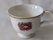 Vintage Arkansas Tea Cup With Gold Rim picture