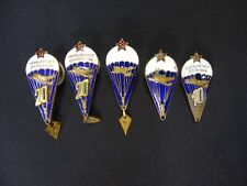 Lot 5pc. Old badge of the USSR parachutist excellent student picture